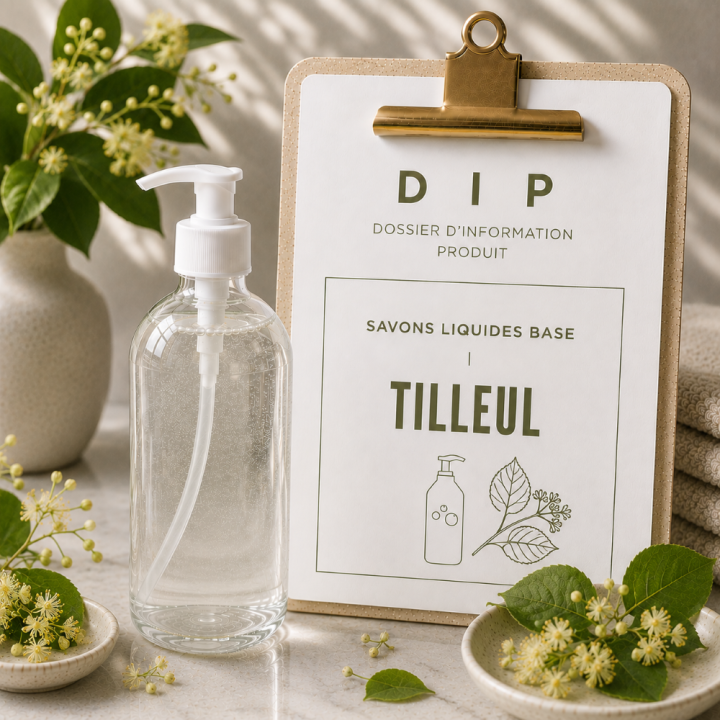 SAVONS LIQUIDES BASE - TILLEUL