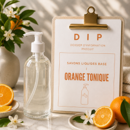 DIP SAVONS LIQUIDES - ORANGE TONIQUE