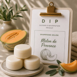 DIP SHAMPOING SOLIDE Melon de Provence
