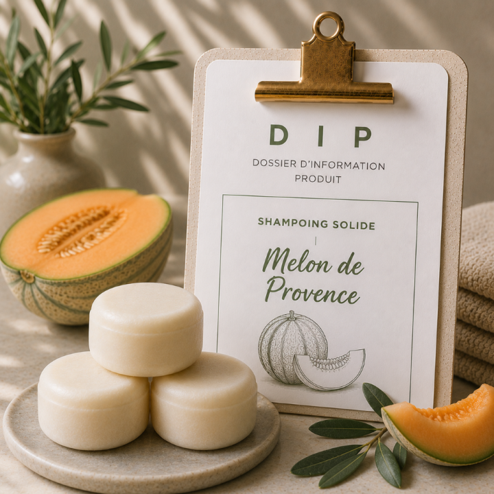 DIP SHAMPOING SOLIDE Melon de Provence