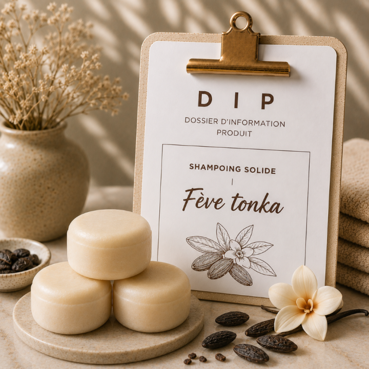 DIP SHAMPOING SOLIDE Fève tonka