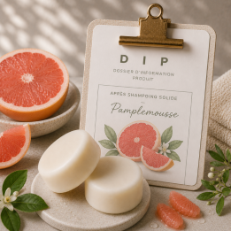 DIP APRES SHAMPOING SOLIDE Pamplemousse