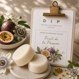 DIP APRES SHAMPOING SOLIDE Fruit de la passion