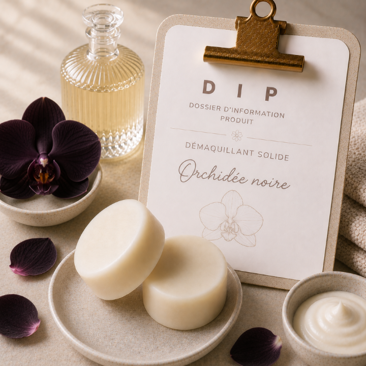 DIP DEMAQUILLANT SOLIDE Orchidée noire