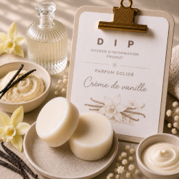DIP PARFUM SOLIDE Crème de vanille