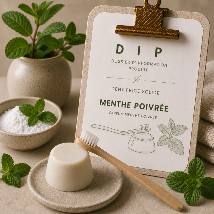 DIP DENTIFRICE SOLIDE Menthe poivrée