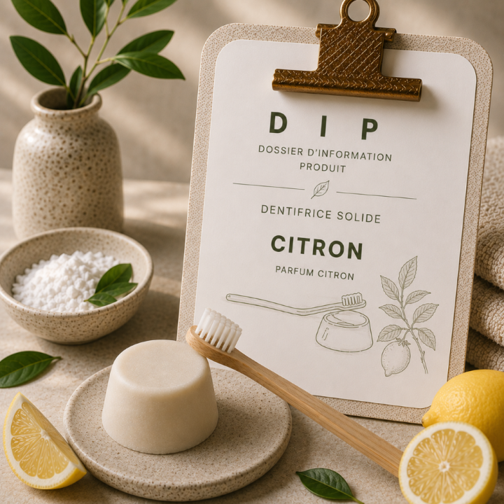 DIP DENTIFRICE SOLIDE Citron