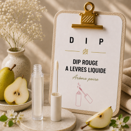 DIP ROUGE A LEVRES LIQUIDE Arôme poire