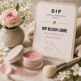 DIP BLUSH LIBRE Douceur chocolat blanc