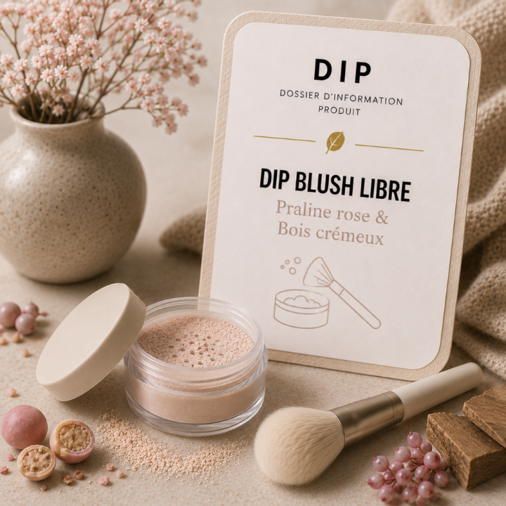 DIP BLUSH LIBRE Praline rose & Bois crémeux