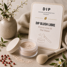 DIP BLUSH LIBRE Poivre rose & Thé blanc