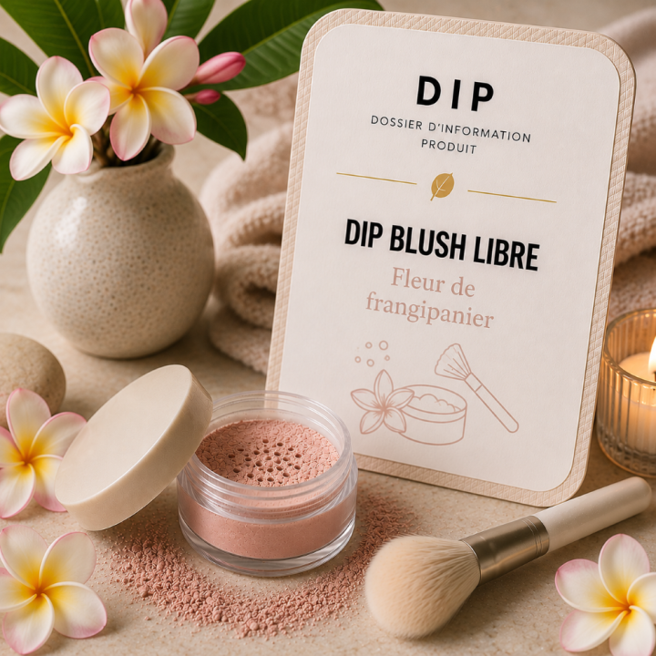 DIP BLUSH LIBRE Fleur de frangipanier