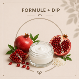 DIP Baume coulé lèvres grenade