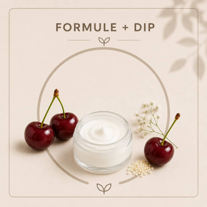 DIP Baume coulé lèvres cerise
