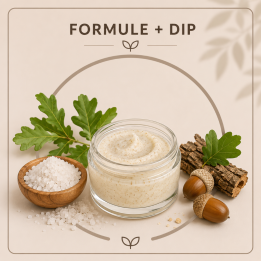 Gommage crème au sel au mousse de chêne
