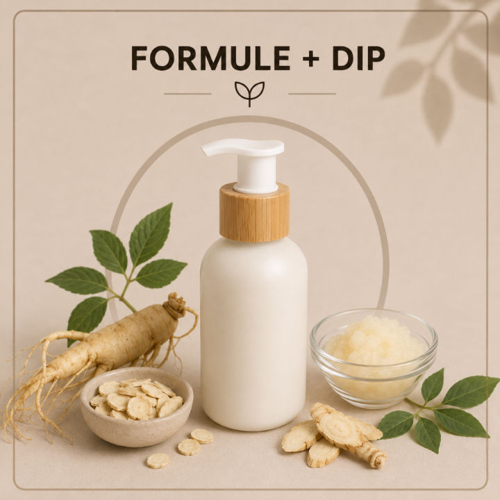 DIP lait corporel ginseng