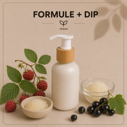 DIP Stick lèvres framboise cassis végan