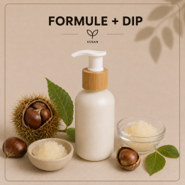 DIP Stick lèvres crème de marron végan