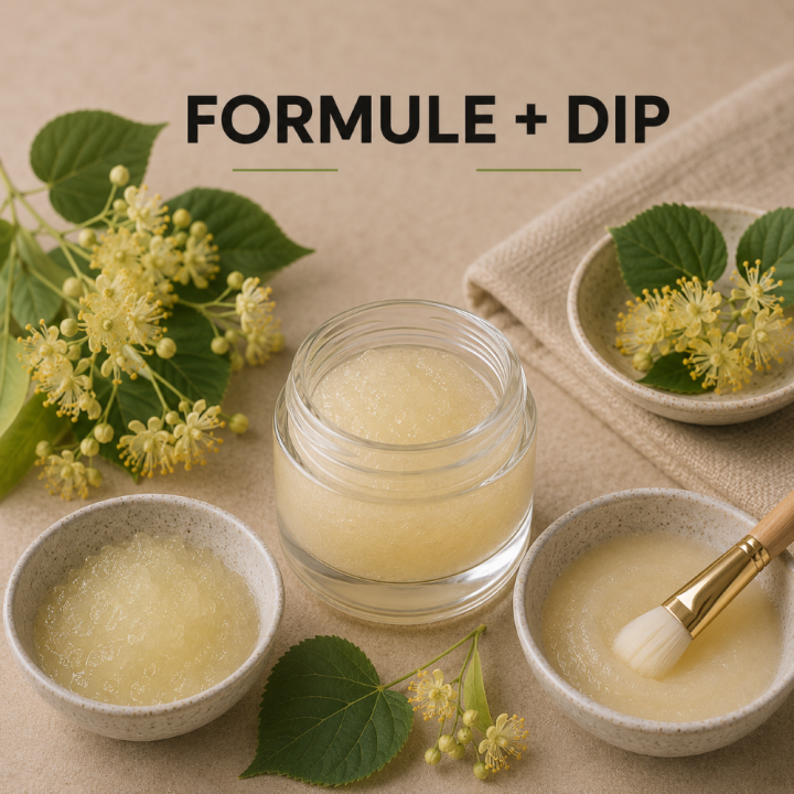 Masque pour le visage tilleul