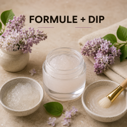 Masque pour le visage fleur de seringa