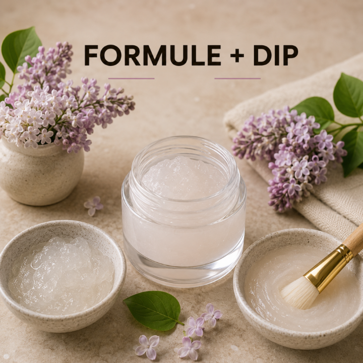 Masque pour le visage fleur de seringa