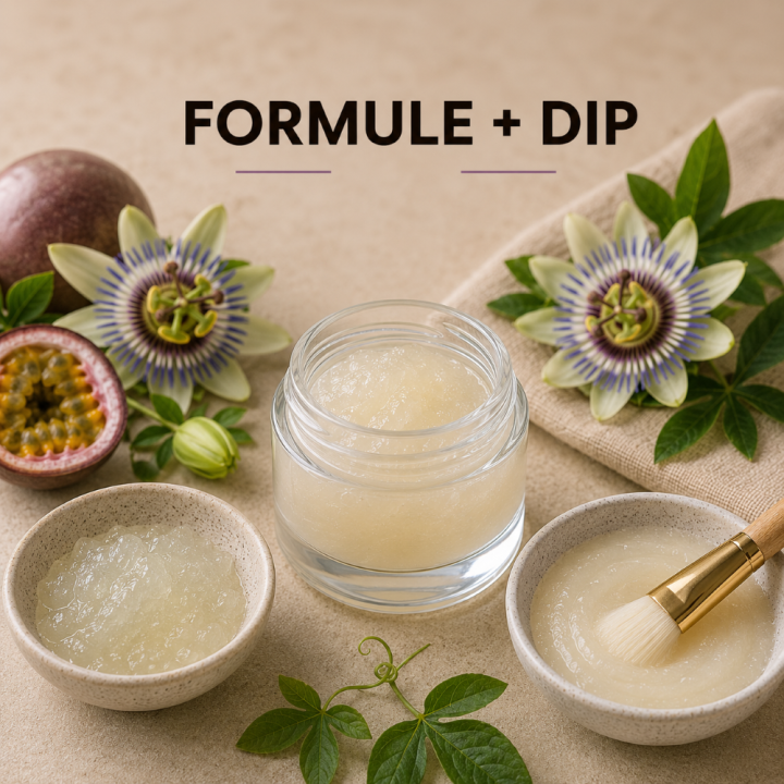 Masque pour le visage fleur de la passion
