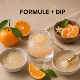 Masque pour le visage clémentine