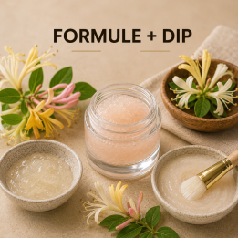 Masque pour le visage chevrefeuille