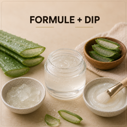 Masque pour le visage aloé vera