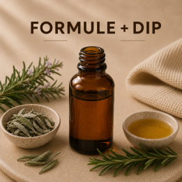 Huile de massage sauge romarin