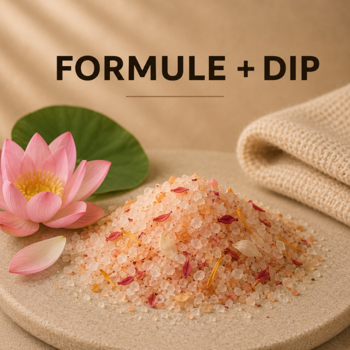 Sels de bain lotus