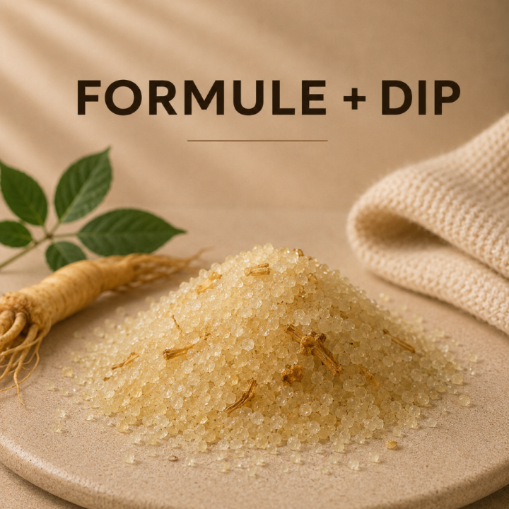 Sels de bain ginseng
