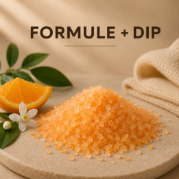 Sels de bain clémentine orange