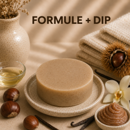 DIP SAF avec palme parfum Crème marron vanillée
