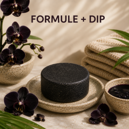 DIP SHAMPOING SOLIDE Orchidée noire