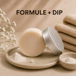 DIP CREME VISAGE SOLIDE Fleur de talc
