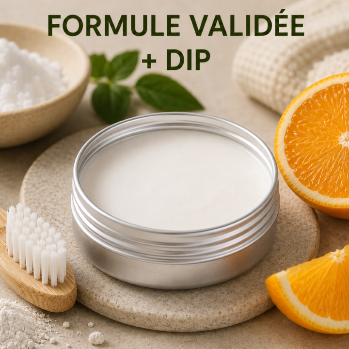 DIP DENTIFRICE SOLIDE Orange douce