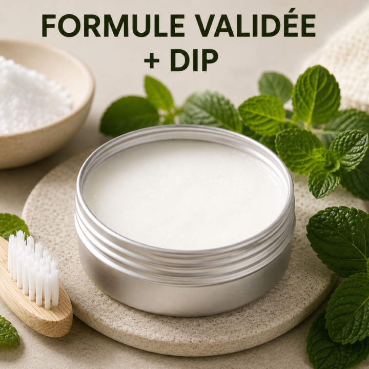 DIP DENTIFRICE SOLIDE Menthe poivrée