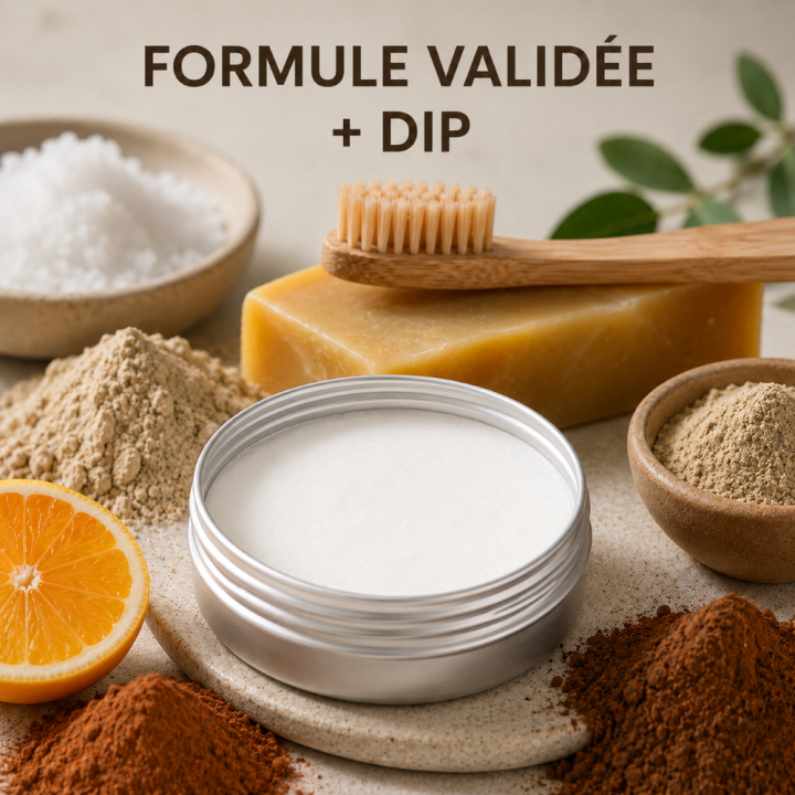 DIP DENTIFRICE SOLIDE Citron