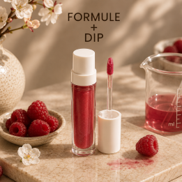 DIP ROUGE A LEVRES LIQUIDE Arôme framboise