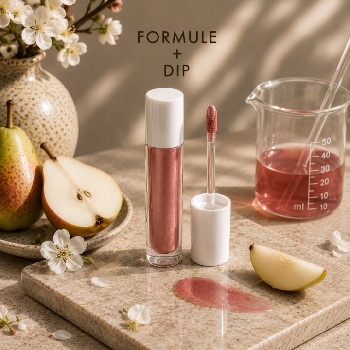 DIP ROUGE A LEVRES LIQUIDE Arôme poire