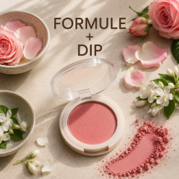 DIP BLUSH LIBRE Rose délicate & Jasmin blanc