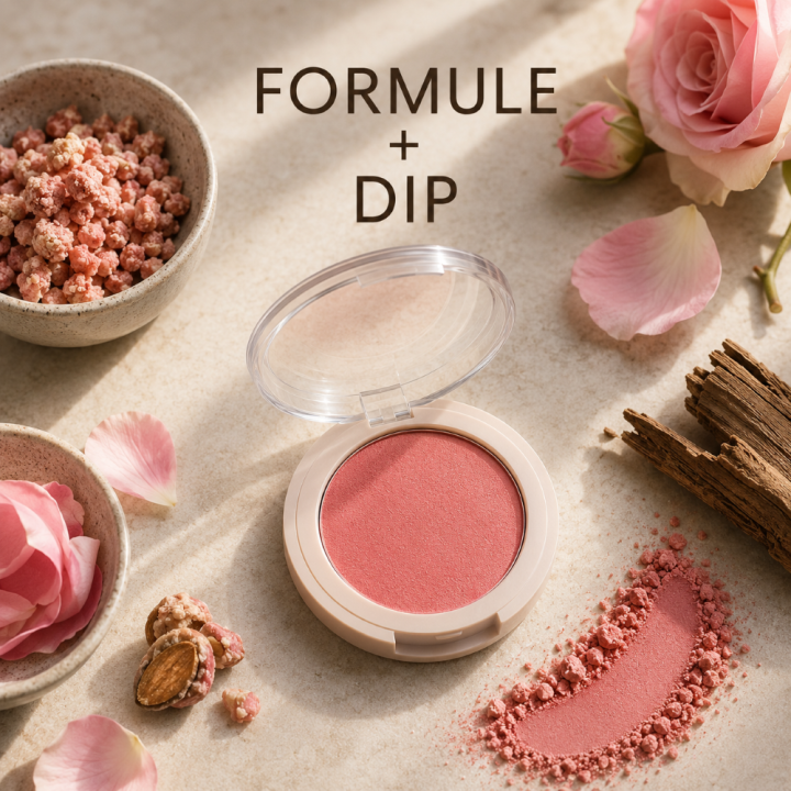 DIP BLUSH LIBRE Praline rose & Bois crémeux