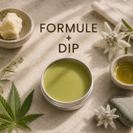 BAUME MAIN ET PIED CBD PARFUM EDELWEISS