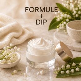 CRÈME VISAGE PEAUX SÈCHES Formule validée avec DIP PARFUM FLEUR DE MUGUET