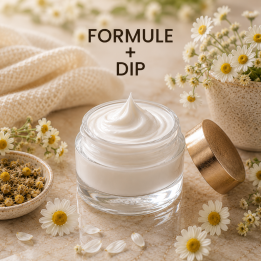 CRÈME VISAGE PEAUX MIXTES Formule validée avec DIP PARFUM CAMOMILLE