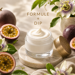 CRÈME VISAGE PEAUX MATURES Formule validée avec DIP PARFUM FRUIT DE LA PASSION
