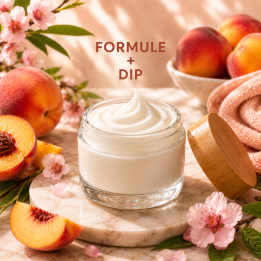 Formule validée avec DIP CONDITIONNEUR CHEVEUX - PECHE NECTARINE