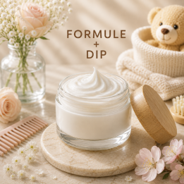 Formule validée avec DIP CONDITIONNEUR CHEVEUX - DOUCEUR D'ENFANCE