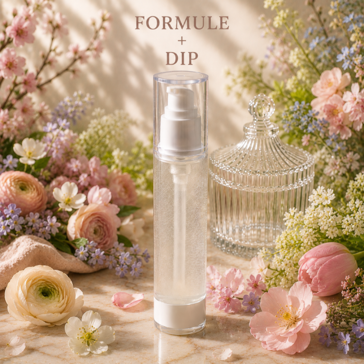 Formule validée avec DIP GEL GIVRE ANTI CELLULITE -  PRINTEMPS FLORAL